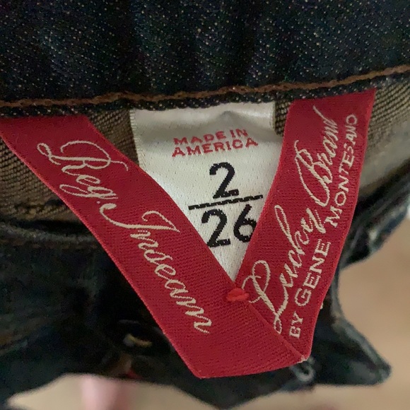 LUCKY brand Y2K style super lowrise bootcut jeans - Picture 8 of 10